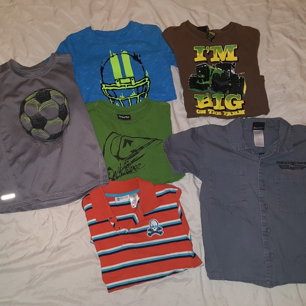 Boys short sleeves